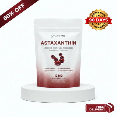 ClarityMD - Astaxanthin 12mg Softgels