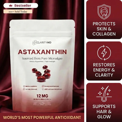 ClarityMD - Astaxanthin 12mg Softgels