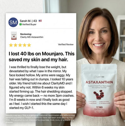 ClarityMD - Astaxanthin 12mg Softgels