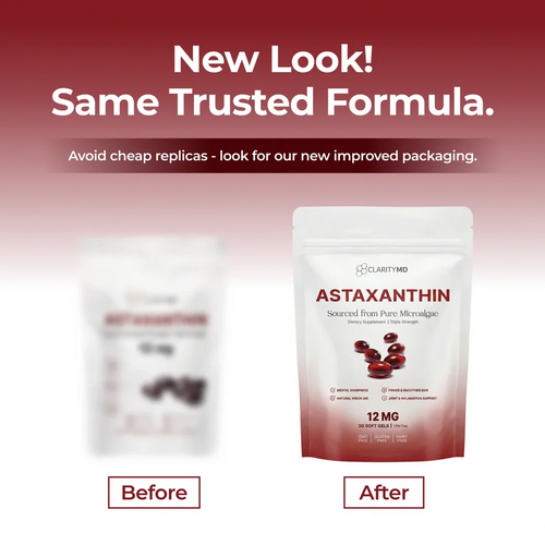 ClarityMD - Astaxanthin 12mg Softgels