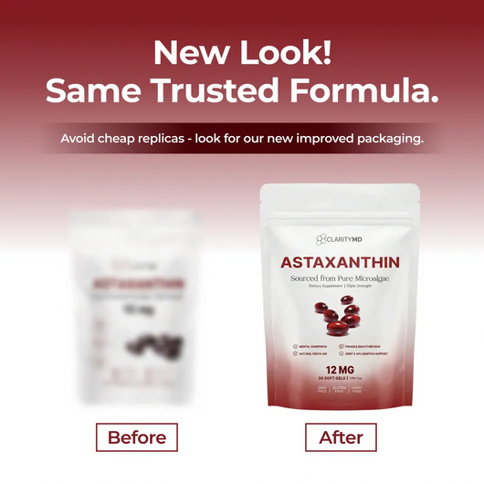 ClarityMD - Astaxanthin 12mg Softgels